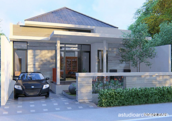HOME SWEET HOME Desain Rumah 9x20m [kode 039C]