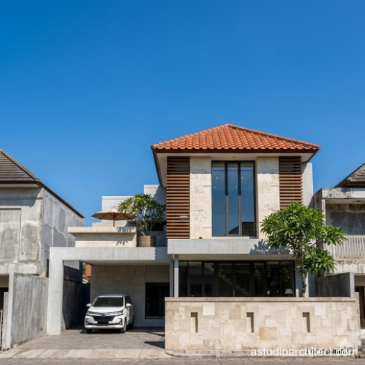 KOLAM lantai 2 tapi masuk akal! Cek desain sebelum bangun Rumah 4 kamar lahan 12x17m [kode 068]