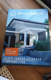 Pesan Buku Homeplans Berisi Kumpulan Desain Rumah