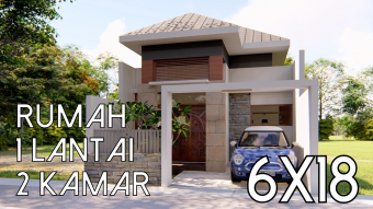 Rumah Ibu dan anak lahan 6x18m