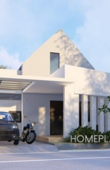 The Essentials House 9x15 - Desain Rumah 1 lantai [kode 053]